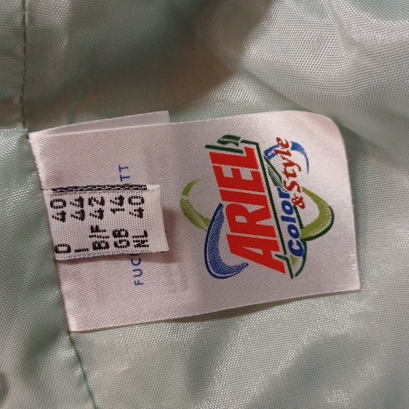 Fuchs Schmitt artica light green short soft jacket lined 5 snaps zipped - Picture 9 of 12